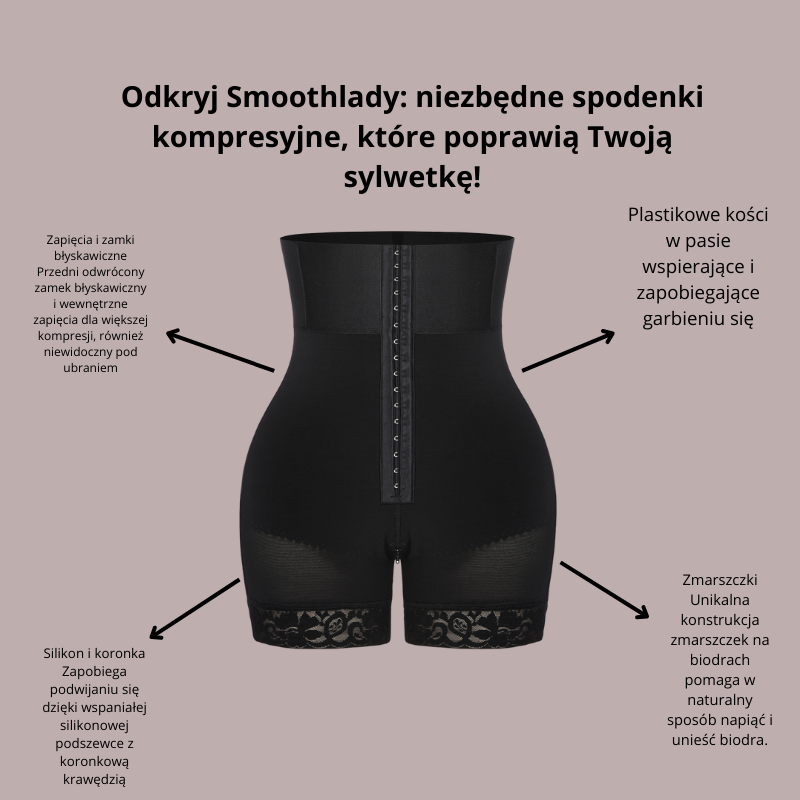 Spodenki Shaper z wysoką talią